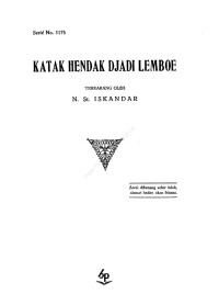 Katak Hendak Jadi Lembu