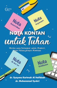 Nota Kontan Untuk Tuhan